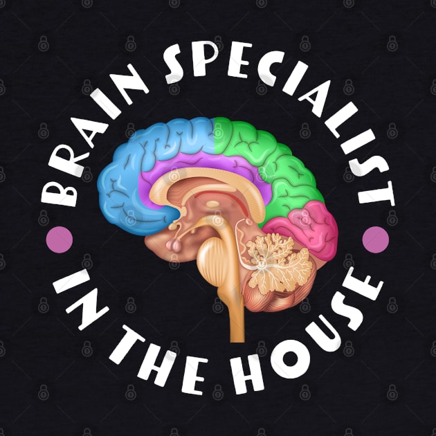 Brain Specialist Neurologist Brain Doctor by White Martian